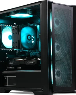 MXZ PC para jogos, AMD Ryzen 7 7800X3D, RTX 4070 Super, 32GB DDR5 6000MHz, SSD 1TB, B650, 6RGB, Windows 11 Pro pronto para usar, computador desktop gamer (R7 7800X3D| RTX 4070 Super)