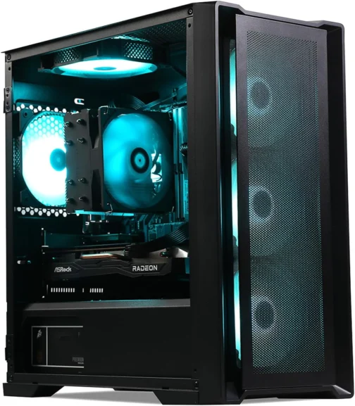 MXZ PC para jogos, AMD Ryzen 7 7800X3D, RTX 4070 Super, 32GB DDR5 6000MHz, SSD 1TB, B650, 6RGB, Windows 11 Pro pronto para usar, computador desktop gamer (R7 7800X3D| RTX 4070 Super) - Imagem 2