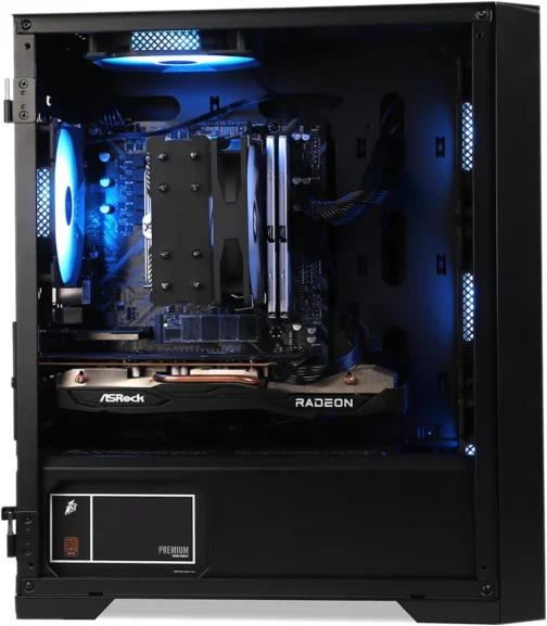 MXZ PC para jogos, AMD Ryzen 7 7800X3D, RTX 4070 Super, 32GB DDR5 6000MHz, SSD 1TB, B650, 6RGB, Windows 11 Pro pronto para usar, computador desktop gamer (R7 7800X3D| RTX 4070 Super) - Imagem 6