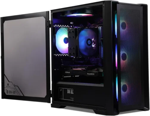 MXZ PC para jogos, AMD Ryzen 7 7800X3D, RTX 4070 Super, 32GB DDR5 6000MHz, SSD 1TB, B650, 6RGB, Windows 11 Pro pronto para usar, computador desktop gamer (R7 7800X3D| RTX 4070 Super) - Imagem 8