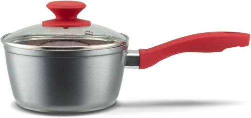 Philco Panela PPH160APR Redstone com Tampa de Vidro 1,4L - Cinza com Vermelho - Imagem 5