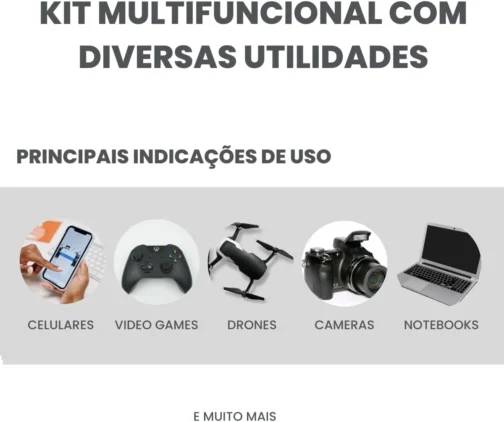 Kit Chaves de Precisão 24 em 1 Ponta Magnética Eletrônicos Premium - Imagem 6