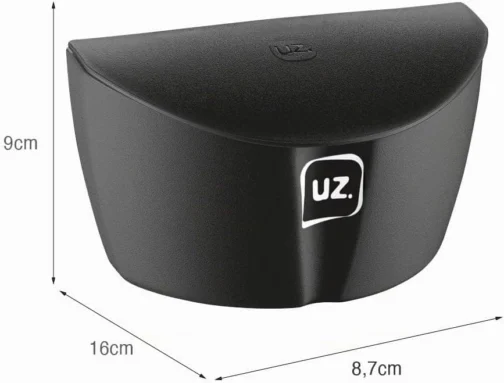 Uz Utilidades, Uz145Pr, Saleiro De Cozinha Com Tampa 500 Ml Pote De Sal Bancada Uz, Cor Preto, Polipropileno, UZ - Imagem 4