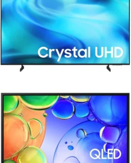 Samsung Smart TV 50″ 4K U8000H + Samsung Smart TV 43″ QLED