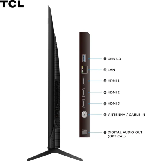 Smart TV TCL 65 Polegadas QLED 4K P7K WiFi Bluetooth Google TV HDR10+ Dolby Atmos Dolby Vision 65P7K - Imagem 11