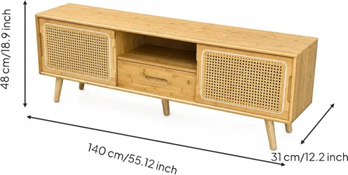 predolo Móvel para gaveta, console multimídia de design para sala de estar. - Imagem 7