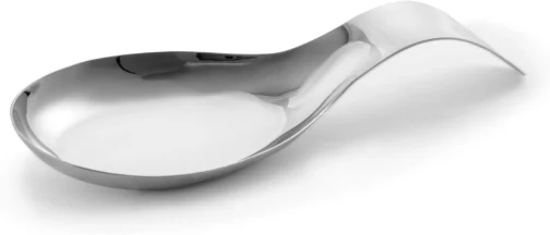 Mimo Style Descanso para Utensílio Feito Inteiramente de Aço Inoxidável na Cor Prata. Ideal para Armazenar e Organizar Seus Preparos de Comida. Perfeito para Uso Culinário na Sua Cozinha - Imagem 2