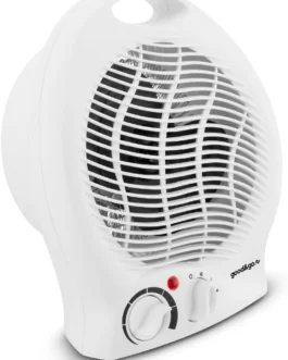Good&Go Aquecedor Elétrico 127V Doméstico 1500W Portátil GG-AQ01 Branco Plástico Resistente