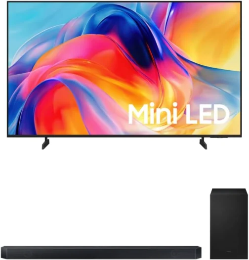Samsung Smart TV 50" Mini LED 4K M75H + Soundbar Samsung Q600H - Imagem 2