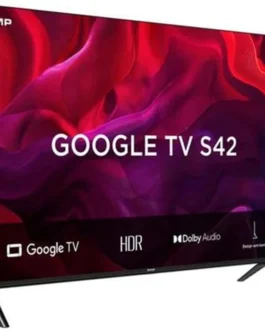 Smart TV Semp 32 Polegadas LED HD S42 WiFi Bluetooth Google TV 2 HDMI HDR10 Dolby Audio 32S42