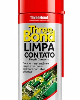 Limpa Contato Elétrico ThreeBond 250ml Spray | Evaporação Rápida | Ideal para Eletrônicos Placas, Conectores, Circuitos, Pilhas, PC, Baterias
