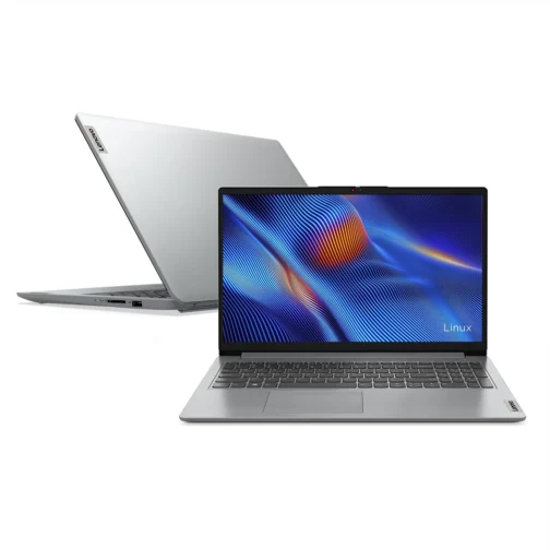 Notebook Lenovo IdeaPad 1 R3-7320U 4GB 256GB SSD Linux 15.6" 82X5S00600 Cloud Grey - Imagem 2