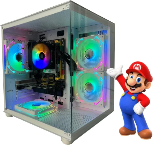 PC GAMER I7 3770, 16GB DDR3, SSD NVME 1TB, GT 730 4GB (Branco) - Imagem 2