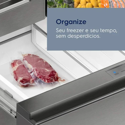 Electrolux Seladora a Vácuo Portátil Branca 220V + 10 Sacos para Vácuo, Embaladora e Seladora de Alimentos - Imagem 6