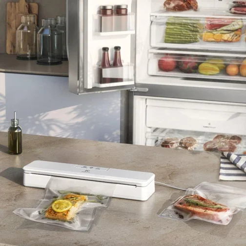 Electrolux Seladora a Vácuo Portátil Branca 220V + 10 Sacos para Vácuo, Embaladora e Seladora de Alimentos - Imagem 10