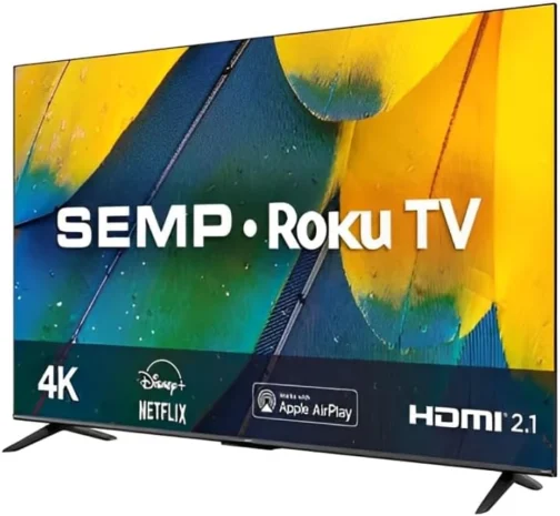 Smart TV TCLI. LED 50" 4K UHD Semp RK8600 - Alexa, Wifi - Imagem 2
