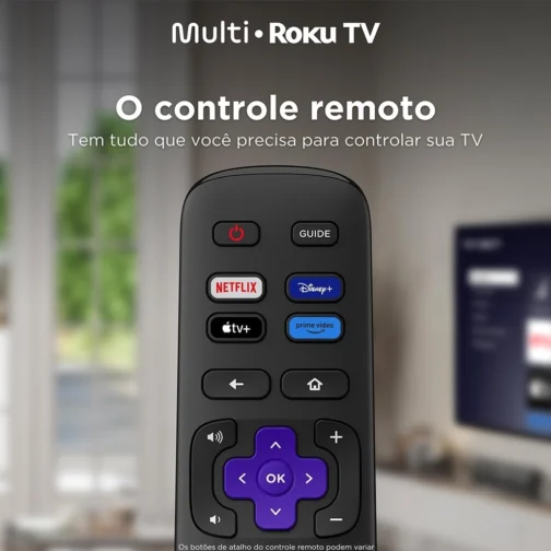 Multi Roku TV 43" Smart DLED Wi-fi 3 HDMI Compatível com Alexa e Google Home - TL056M - Imagem 8
