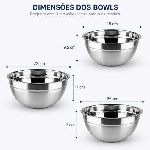 Conjunto de Utensílios de Cozinha Inox com 12 Peças - Imagem 4
