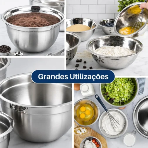 Conjunto de Utensílios de Cozinha Inox com 12 Peças - Imagem 8
