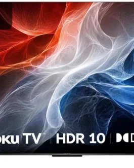 Smart TV Semp 55 Polegadas LED 4K S62R Roku TV Wi-Fi HDR10 Dolby Audio Brilho até 270 Nits 55S62R
