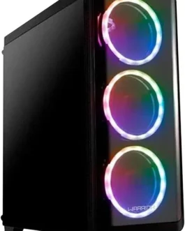 Desktop Gamer Warrior com Linux, Intel i3-9350KF + RX560 4GB, 8GB 240GB SSD – DT150