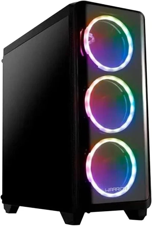 Desktop Gamer Warrior com Linux, Intel i3-9350KF + RX560 4GB, 8GB 240GB SSD - DT150 - Imagem 2