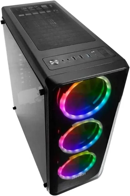 Desktop Gamer Warrior com Linux, Intel i3-9350KF + RX560 4GB, 8GB 240GB SSD - DT150 - Imagem 4