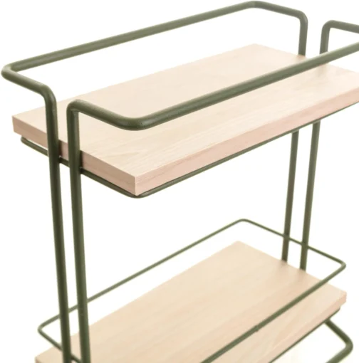 Organizador de Temperos Duplo para Bancada de Cozinha Verde Metaltru - Imagem 5