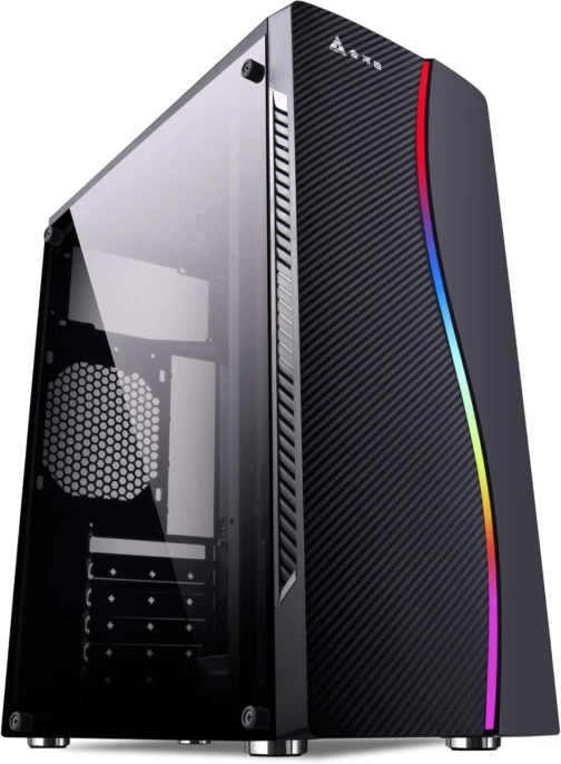 Easypc PC Gamer Intel Core i5 8GB HD 500GB (Nvidia Geforce GT) Light II, Preto - Imagem 2