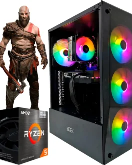 PC GAMER RYZEN 5 4500, 16GB DDR4, SSD NVME 500GB, RX 580 8GB