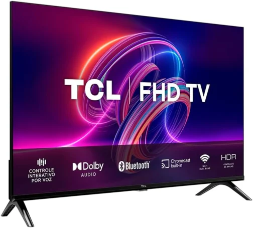 Smart TV TCL 32 Polegadas LED Full HD S5400AF Android TV WiFi Bluetooth Google Assistente 32S5400AF - Imagem 4