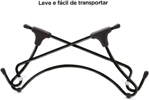 Suporte para Notebook OCTOO Uptable Dobrável e Portátil, Apenas 290 g, Mais Conforto para Trabalhar e Estudar, para Notebooks e Tablets de até 17 polegadas — Preto - Imagem 7