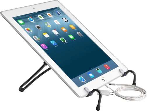 Suporte para Notebook OCTOO Uptable Dobrável e Portátil, Apenas 290 g, Mais Conforto para Trabalhar e Estudar, para Notebooks e Tablets de até 17 polegadas — Preto - Imagem 8