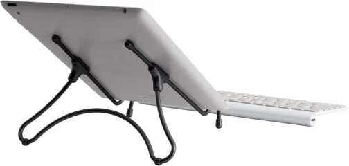 Suporte para Notebook OCTOO Uptable Dobrável e Portátil, Apenas 290 g, Mais Conforto para Trabalhar e Estudar, para Notebooks e Tablets de até 17 polegadas — Preto - Imagem 9