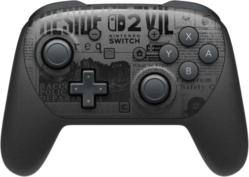 Nintendo Switch 2 Pro Controller Resident Evil Requiem Edition - Imagem 3