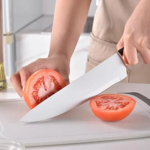 Utensílios para Cozinha Silicone, Kit com 19 Peças, Antiaderente, Organização para Cozinha (Branco) - Imagem 8