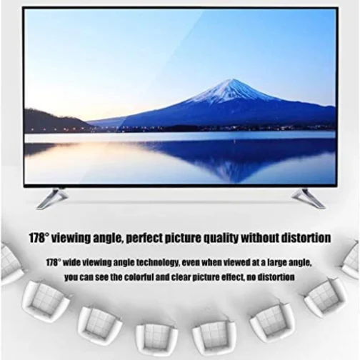 TV Ultra HD 4K+HDR De 32 Polegadas, Smart TV, WIFI, HDMI, USB, Alto-falante Frontal Independente, Controle De Voz, Borda Estreita De Metal, Adequado Para Hotel, Quarto,Tela Perfeita Ultra Nítida D - Imagem 3