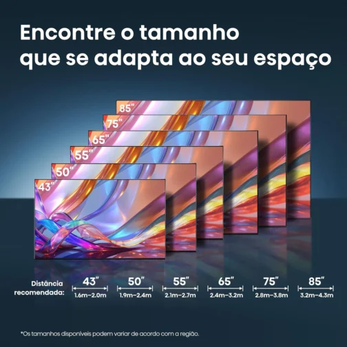 Hisense Smart TV UHD 4K Hi-QLED 55" Polegadas 55Q6QV com HDR10+, Dolby Atmos, Sports Mode, Game Mode Plus e Compatível com Alexa - Imagem 13