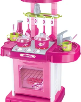 Cozinha Infantil Brinquedo C/Som e Luz Princess Replay Kids