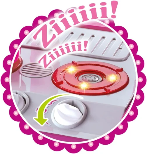 Cozinha Infantil Brinquedo C/Som e Luz Princess Replay Kids - Imagem 6