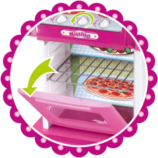 Cozinha Infantil Brinquedo C/Som e Luz Princess Replay Kids - Imagem 8