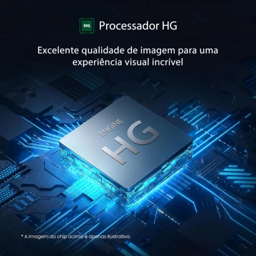 Toshiba Smart TV QLED FHD 50" Polegadas 50V45SS com Processador HG Inteligência Toshiba AI e Áudio Potente multicanal - Imagem 6