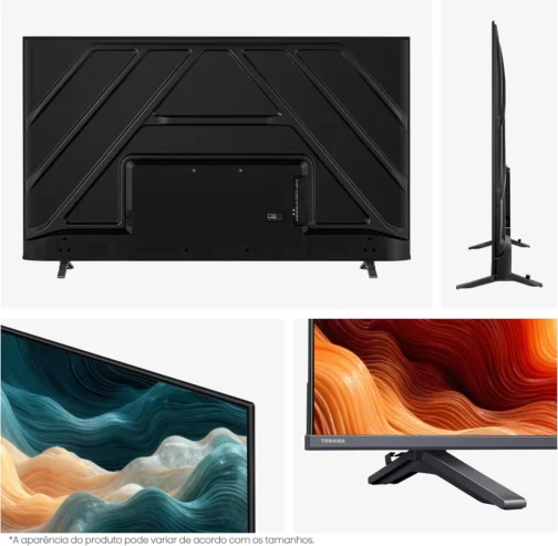 Toshiba Smart TV QLED 4K 75 polegadas M450RS com Processador de AI ZR Dolby Vision Atmos Som Aprimorado por AI Modo Game - Imagem 14