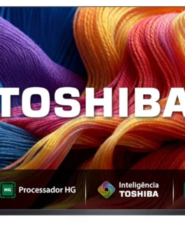 Toshiba Smart TV QLED FHD 43″ Polegadas 43V45SS com Processador HG Inteligência Toshiba AI e Áudio Potente multicanal