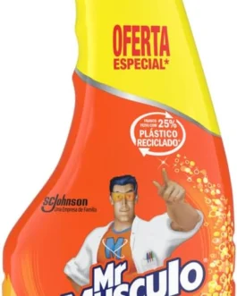 Mr. Músculo Desengordurante Cozinha Laranja, Borrifador 500ml