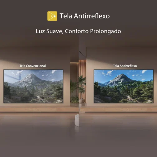 Toshiba Smart TV MiniLED QLED 4K 65" Polegadas 65M450SS com Painel Antirreflexo Processador de AI ZR Som Aprimorado por AI Modo Game - Imagem 5