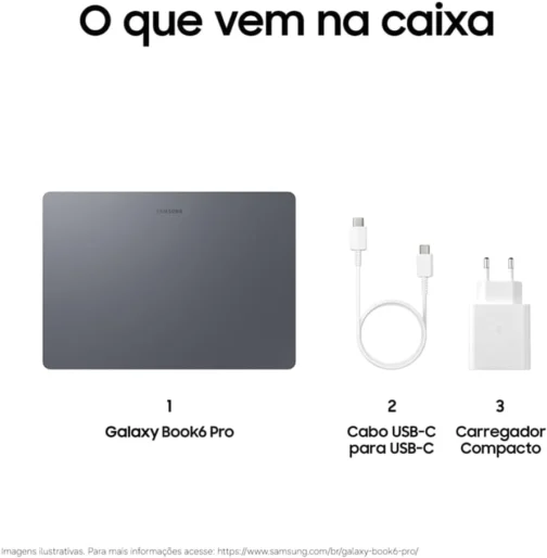 Notebook Samsung Galaxy Book6 Pro 14" AMOLED Copilot+ PC, Windows 11 Home, Ultra X7, 32GB, 1TB SSD, Arc B390, 1.24 kg - Imagem 9