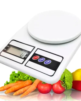 Balança de Cozinha Digital Alimentos Comida até 10 kg Alta Precisão
