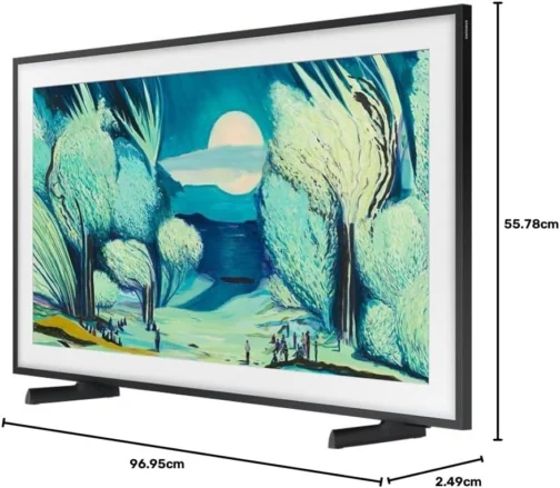 'Samsung Vision AI TV43" The Frame 4K LS03F 2025, Tela Matte antirreflexo, Molduras customizáveis, Modo Arte, Suporte de parede incluso, One Connect, Dolby Atmos®, 7 Anos de Atualização - Imagem 10
