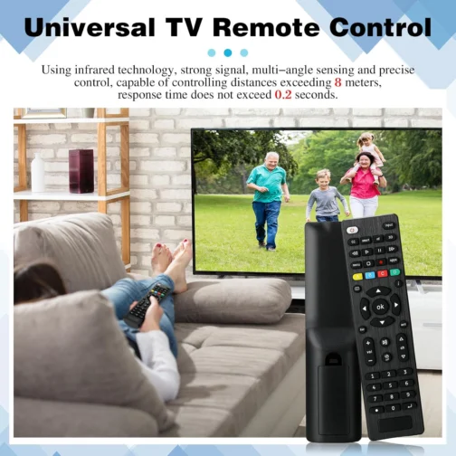 Pacote com 50 controles remotos de TV de substituição universal compatível com todas as Smart TV LED LCD HDTV série 3D para motel hotel casa de repouso (normal) - Imagem 4